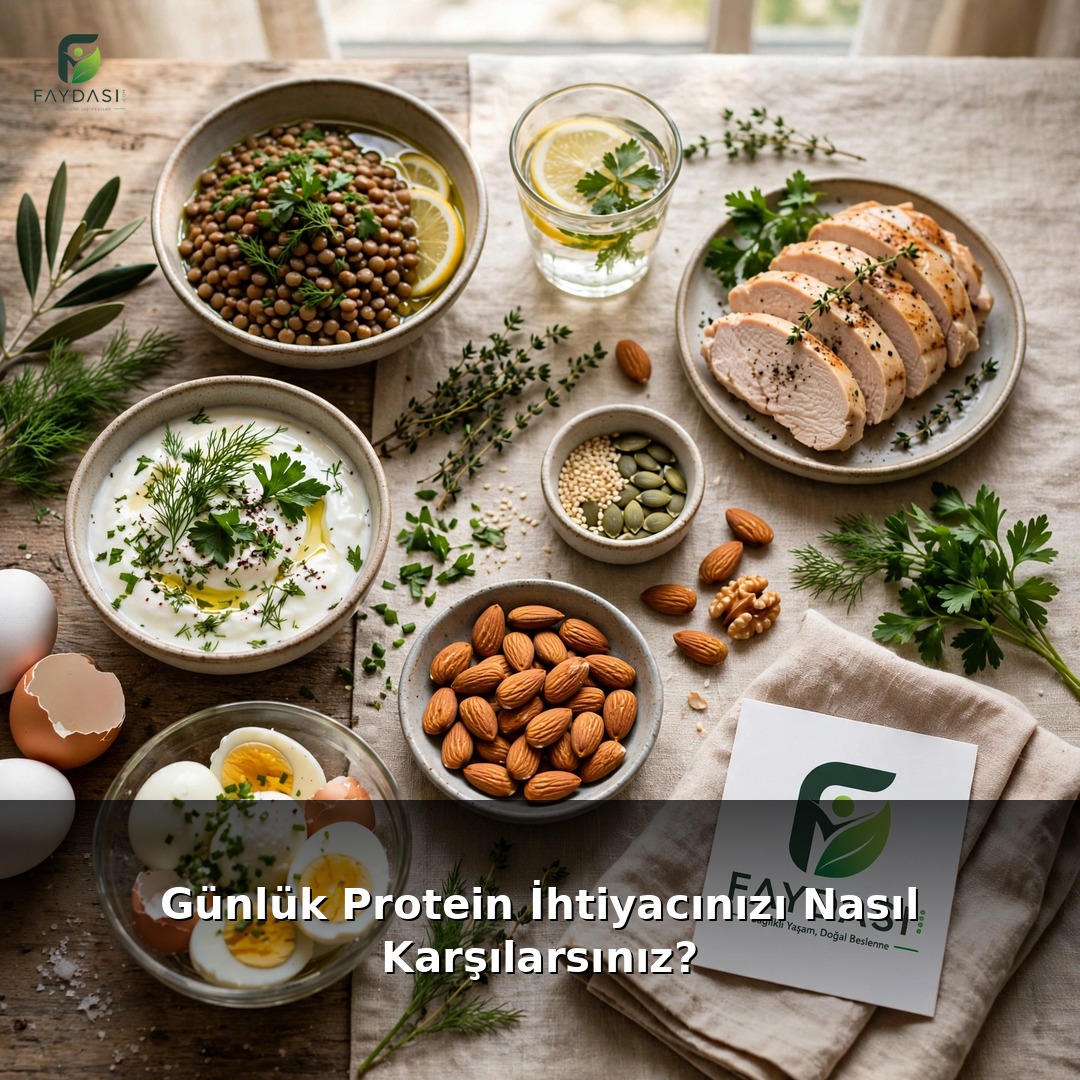 Günlük Protein İhtiyacınızı Nasıl Karşılarsınız?