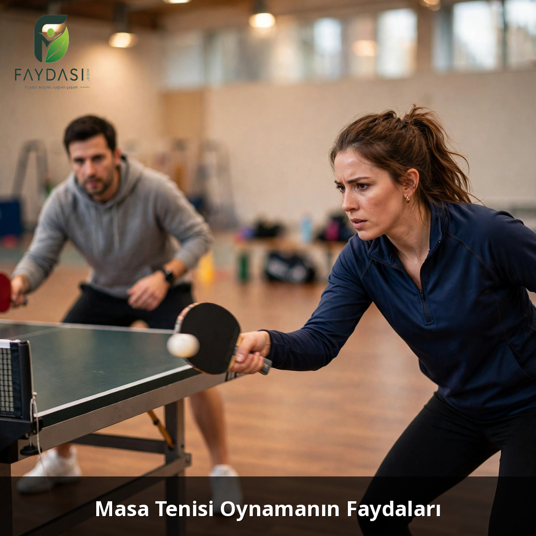 Masa Tenisi Oynamanın Faydaları