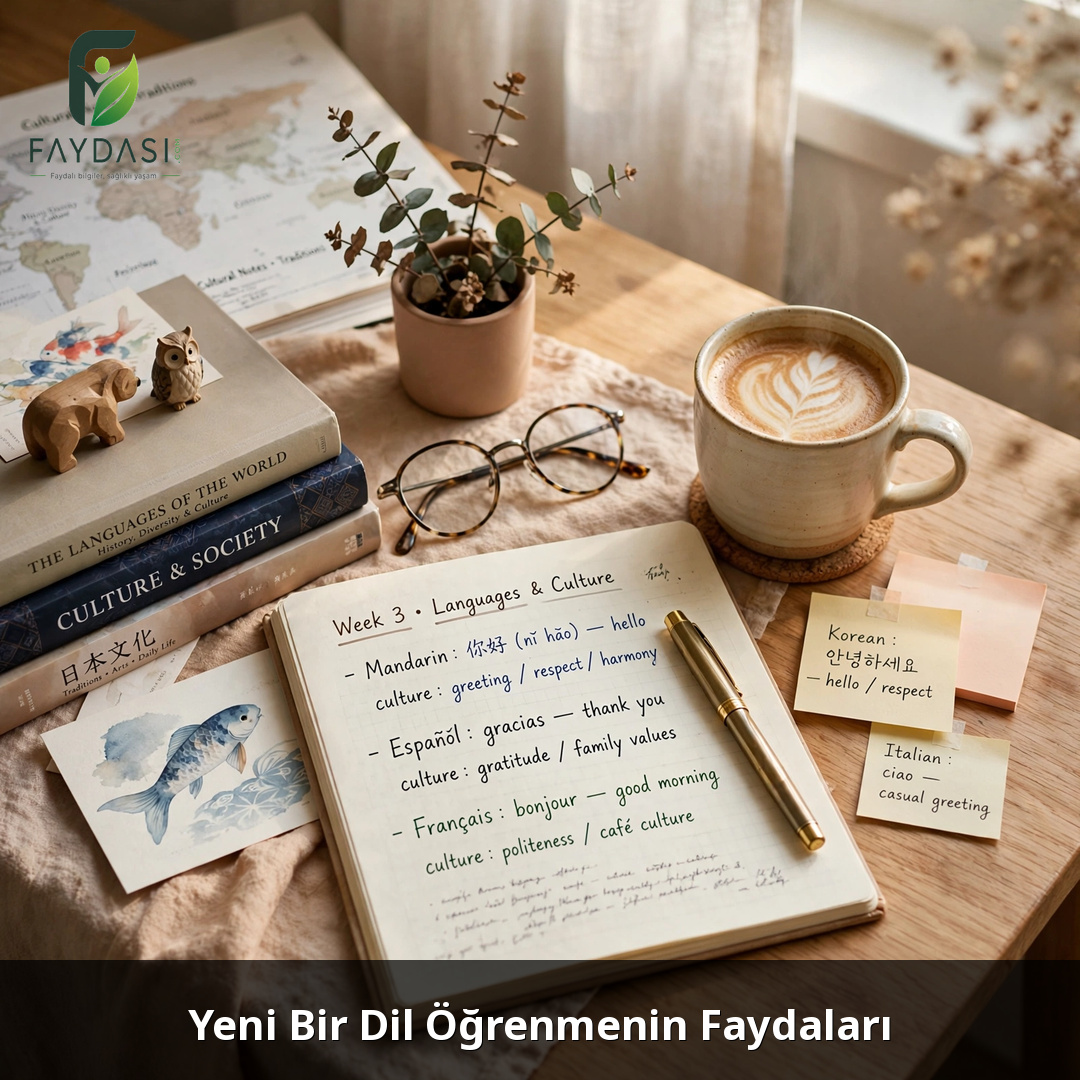 Yeni Bir Dil Öğrenmenin Faydaları