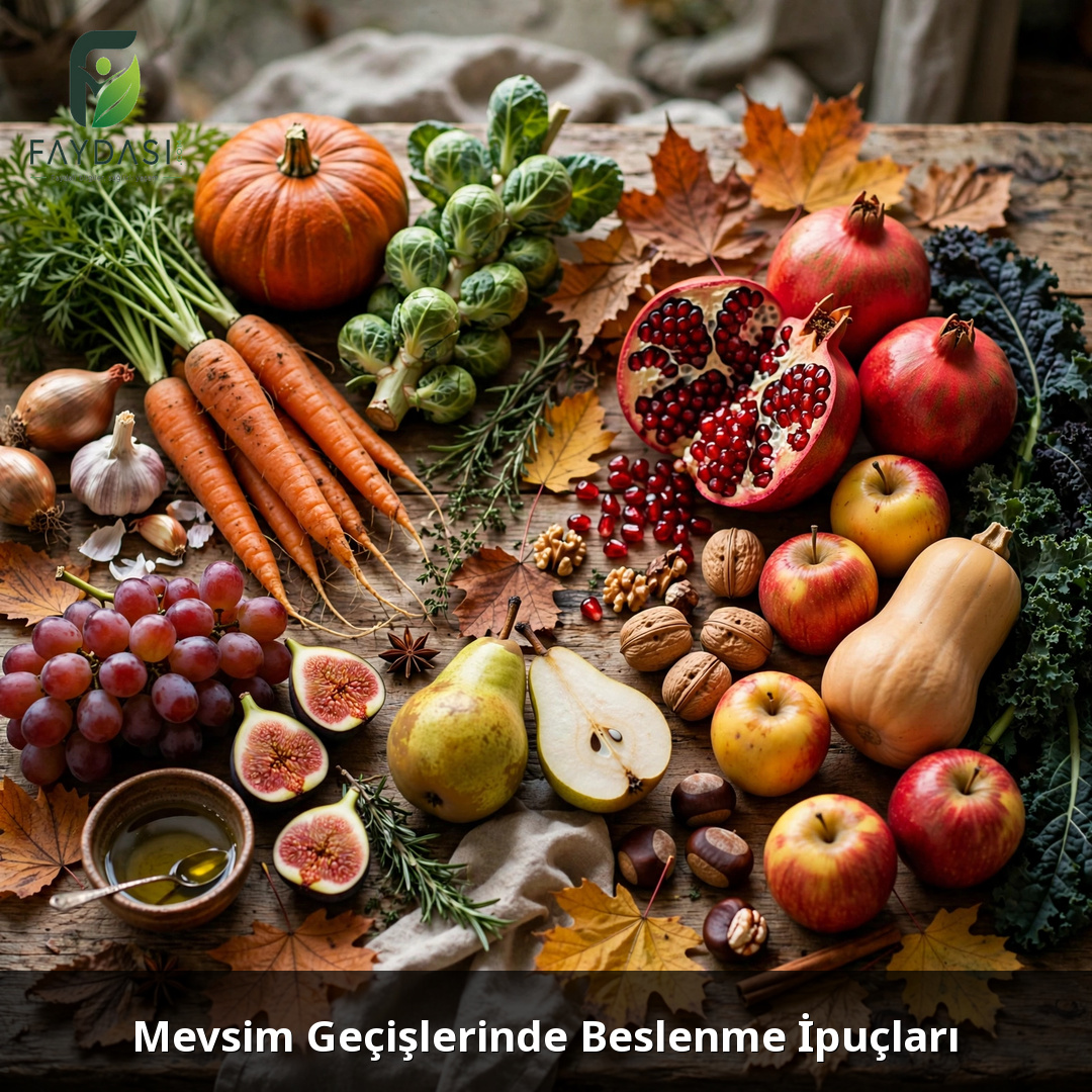 Mevsim Geçişlerinde Beslenme İpuçları