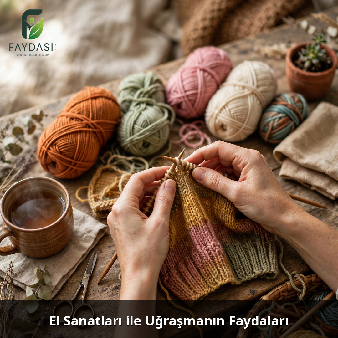 El Sanatları ile Uğraşmanın Faydaları