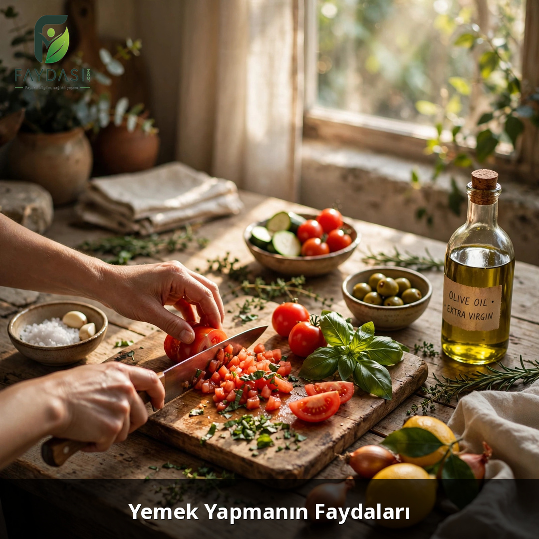 Yemek Yapmanın Faydaları
