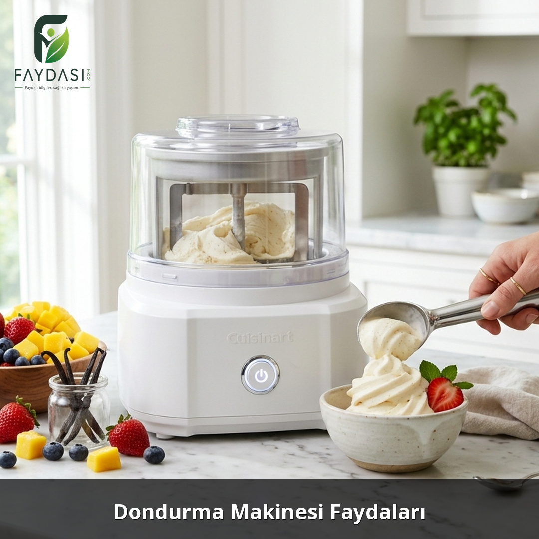 Dondurma Makinesi Faydaları: Evde Sağlıklı ve Lezzetli Dondurma Yapmanın Avantajları